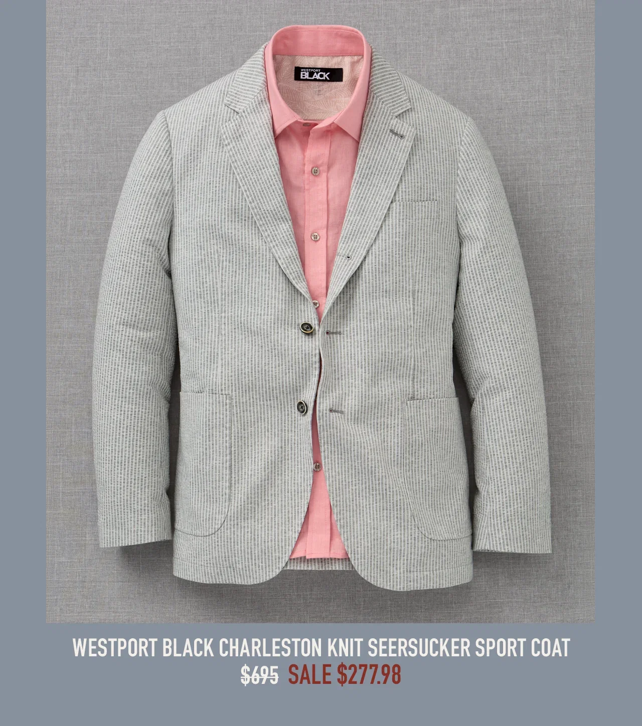 Shop sport coats and blazers at 60% off or more.