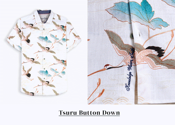 Tsuru button down 