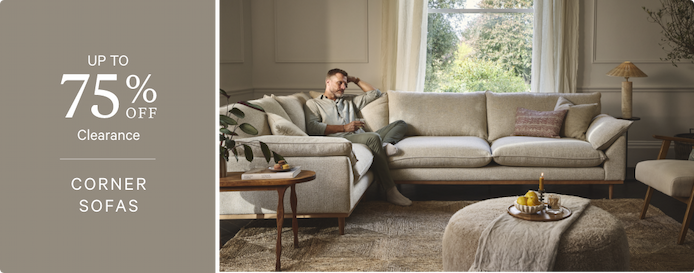 Corner sofas clearance