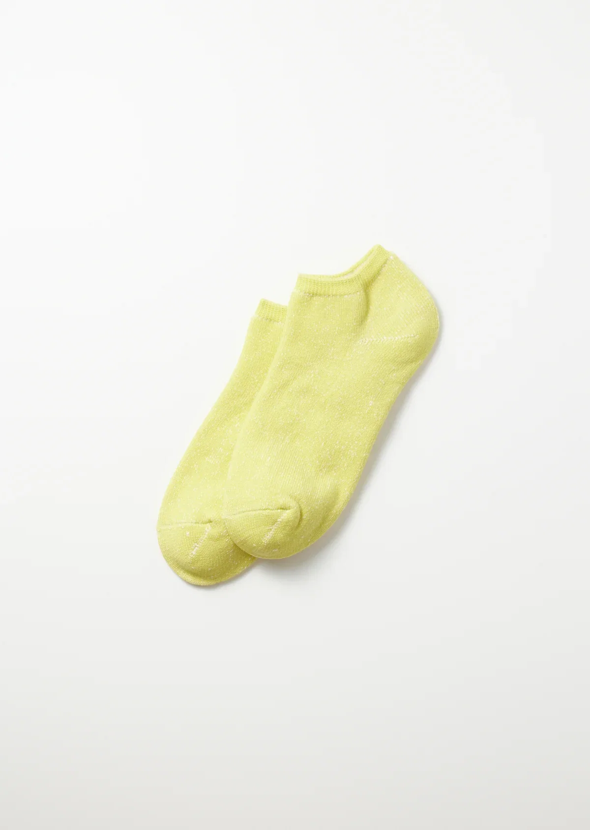 Image of Washi Pile Short Socks - Lime