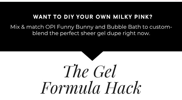 DIY OPI Bubble Bunny