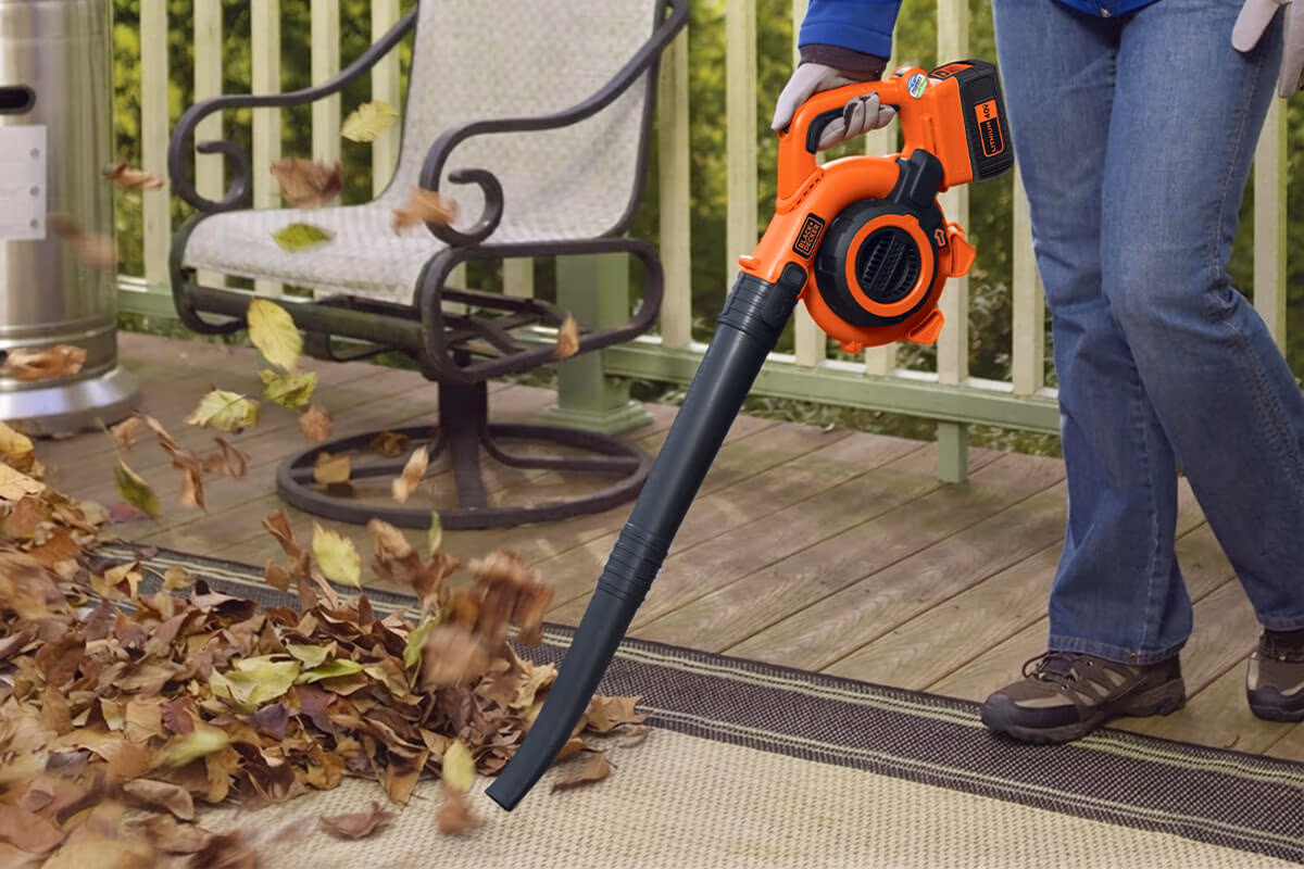 BLACK+DECKER® 40V MAX* Cordless Leaf Blower & Vacuum Kit