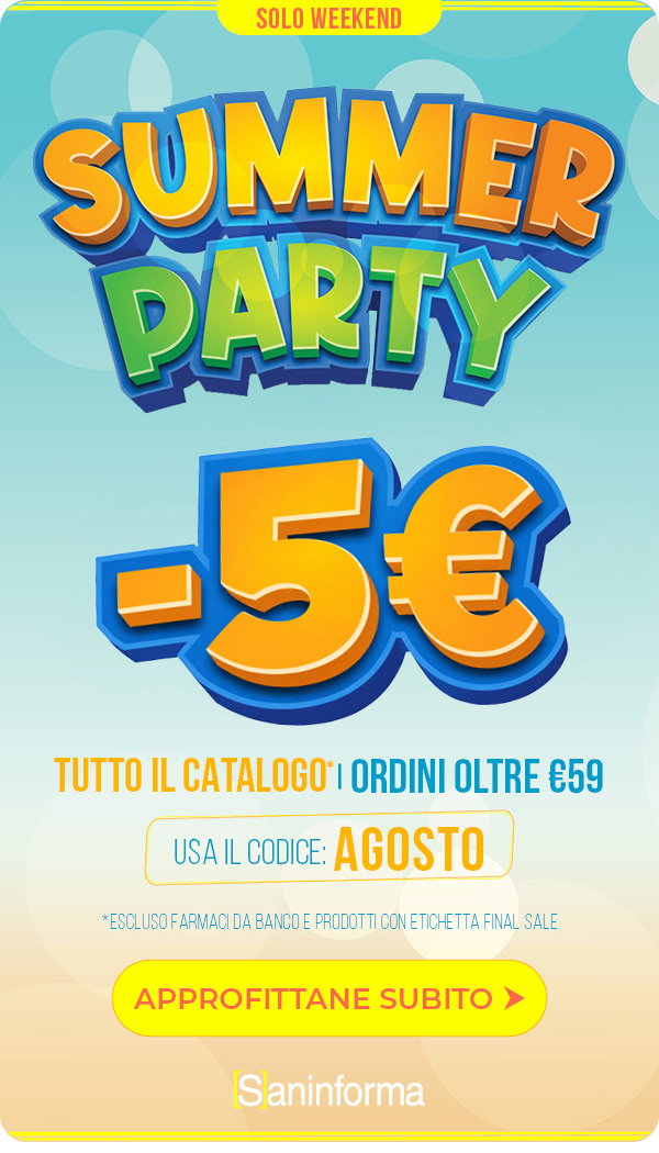 Saninforma Offerte: Sconto su tutto il catalogo - Codice AGOSTO