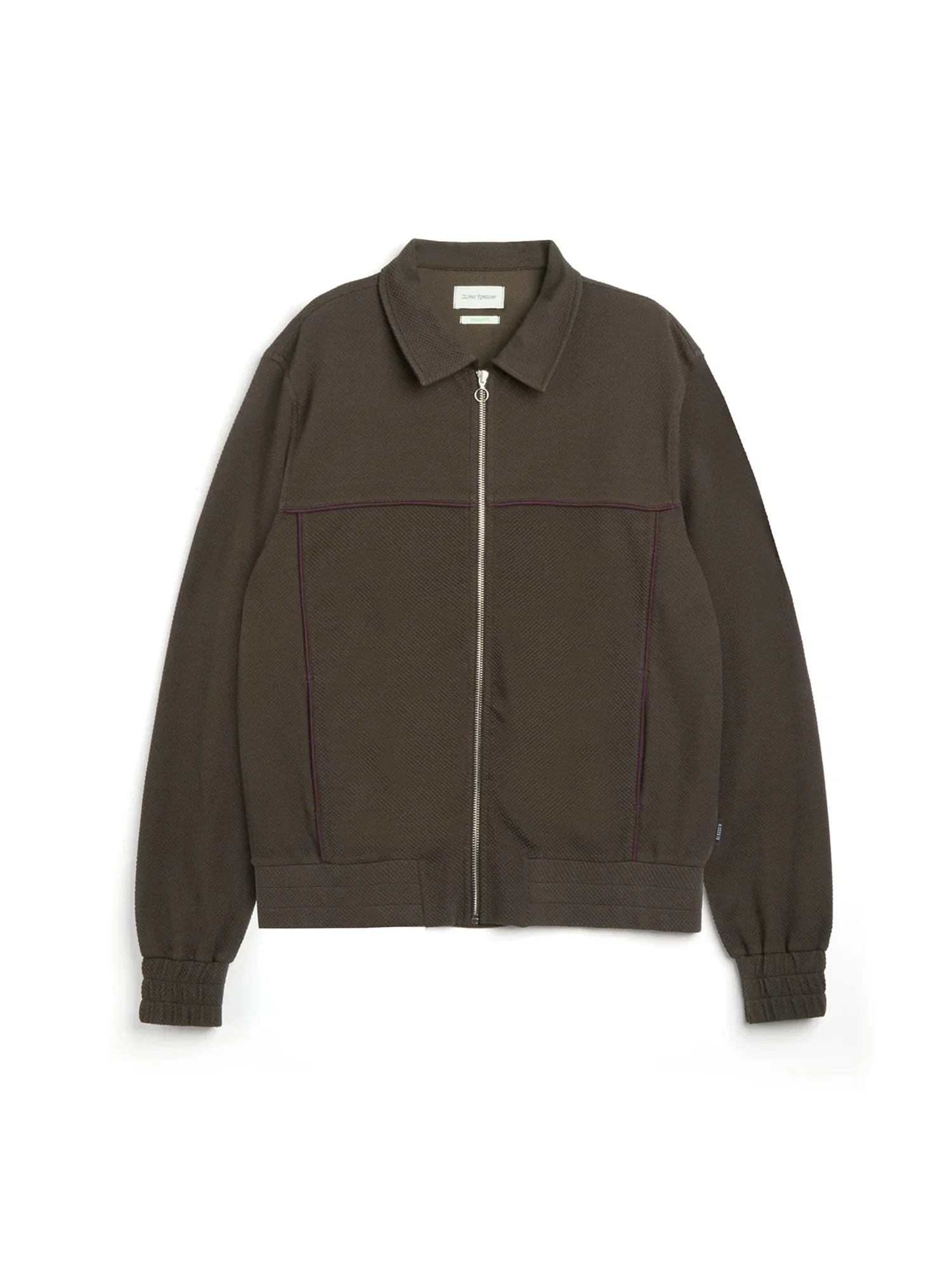 Image of Harrison Jersey Jacket Amery Brown