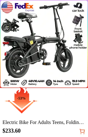 Electric Bike For Adults Teens...