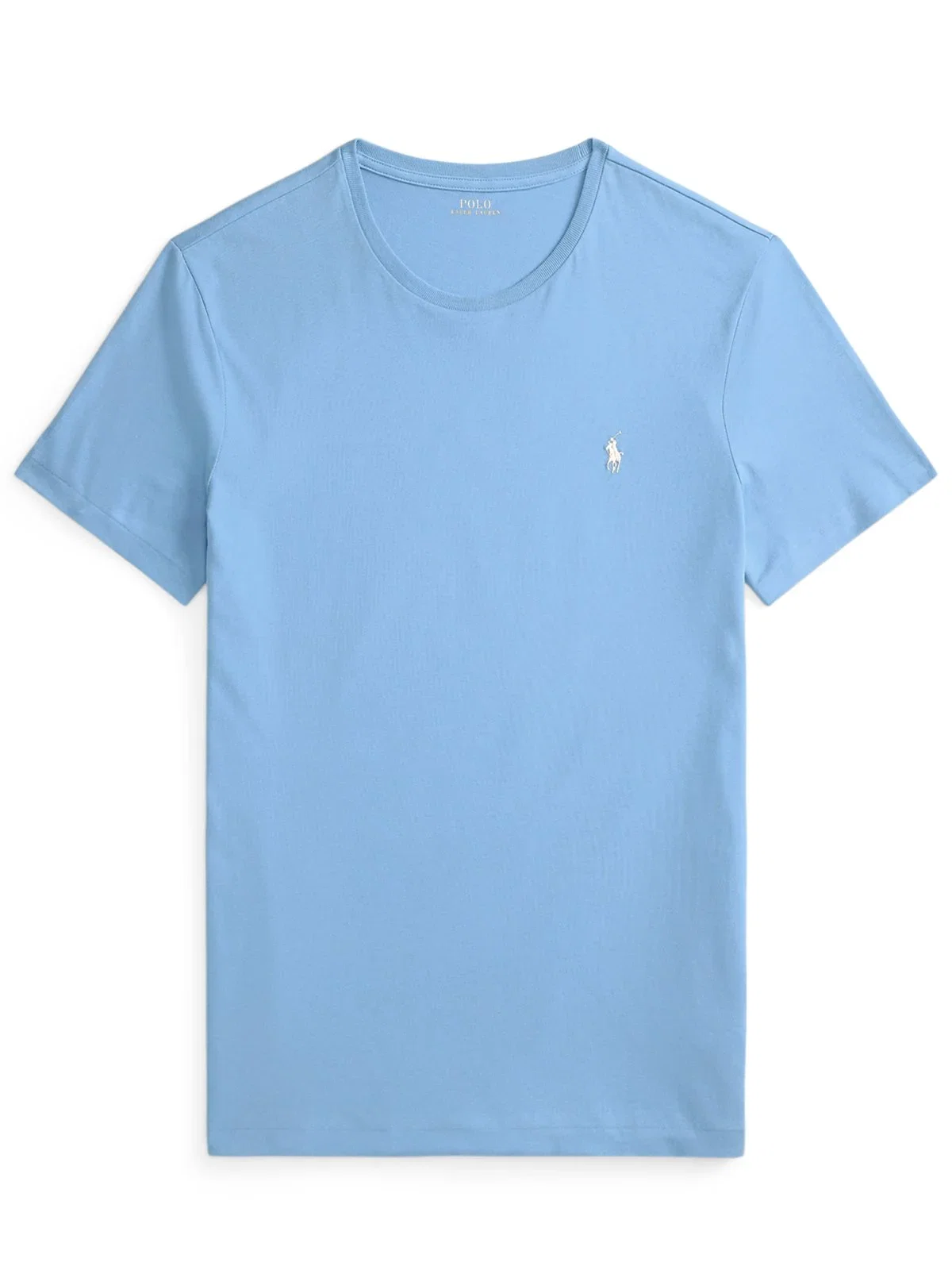 Leichtes T-Shirt mit Pony-Stickerei, Custon Slim Fit