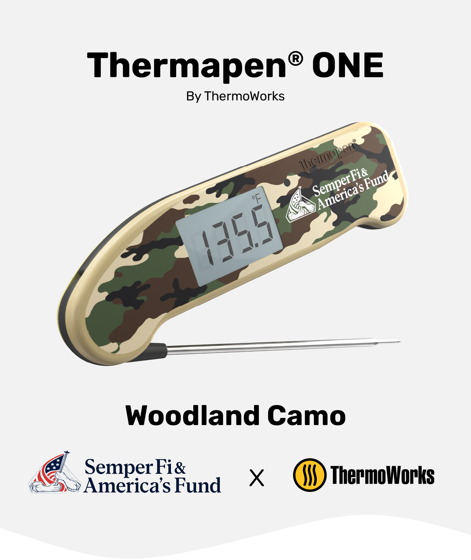 Woodland Camo Limited Edition Thermapen ONE