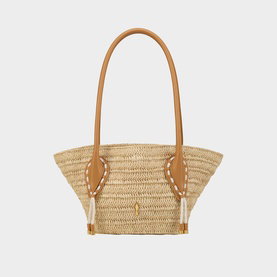 CHRISTIAN LOUBOUTIN Venus Mini Raffia Basket Bag