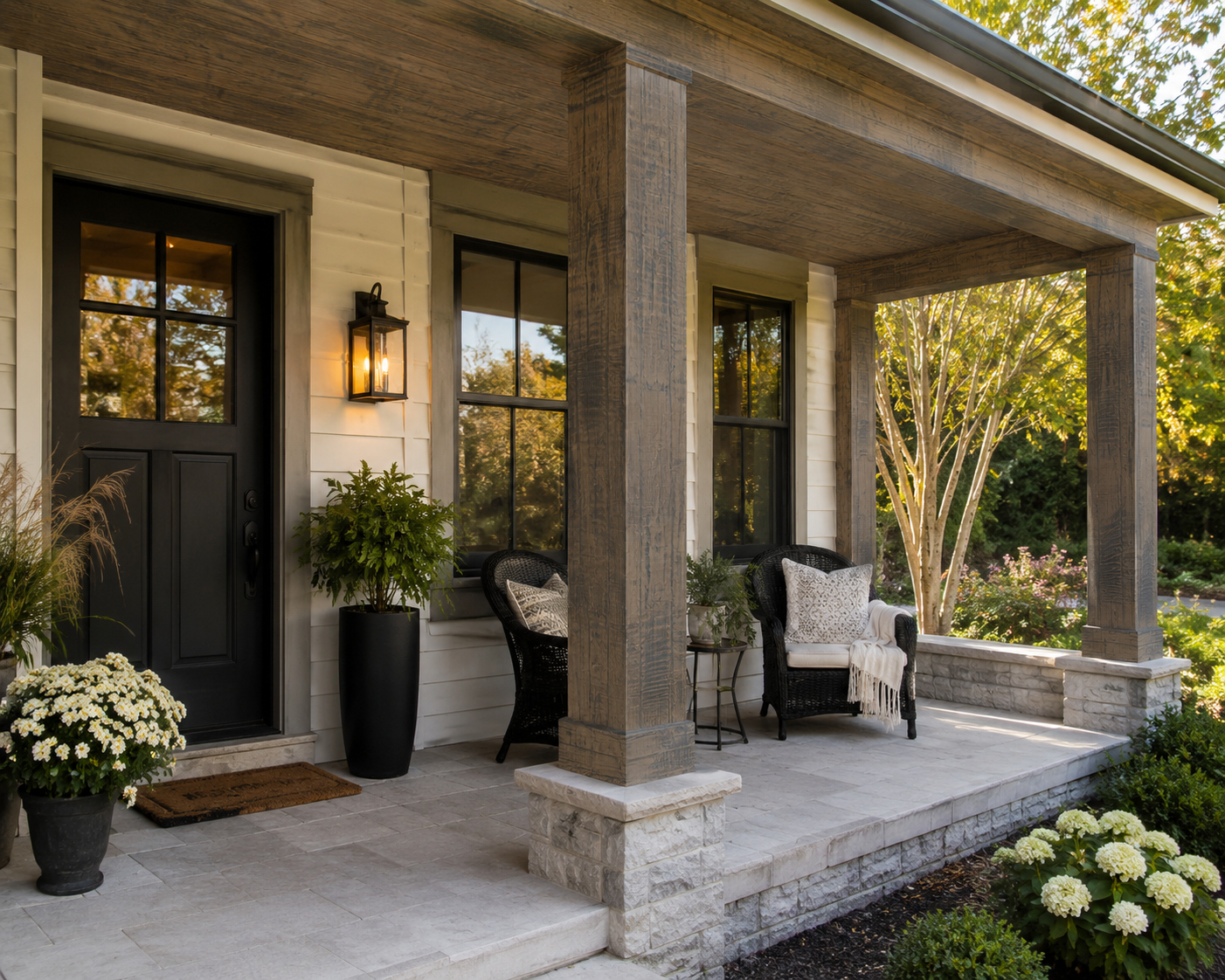 Faux-Wood Beams
