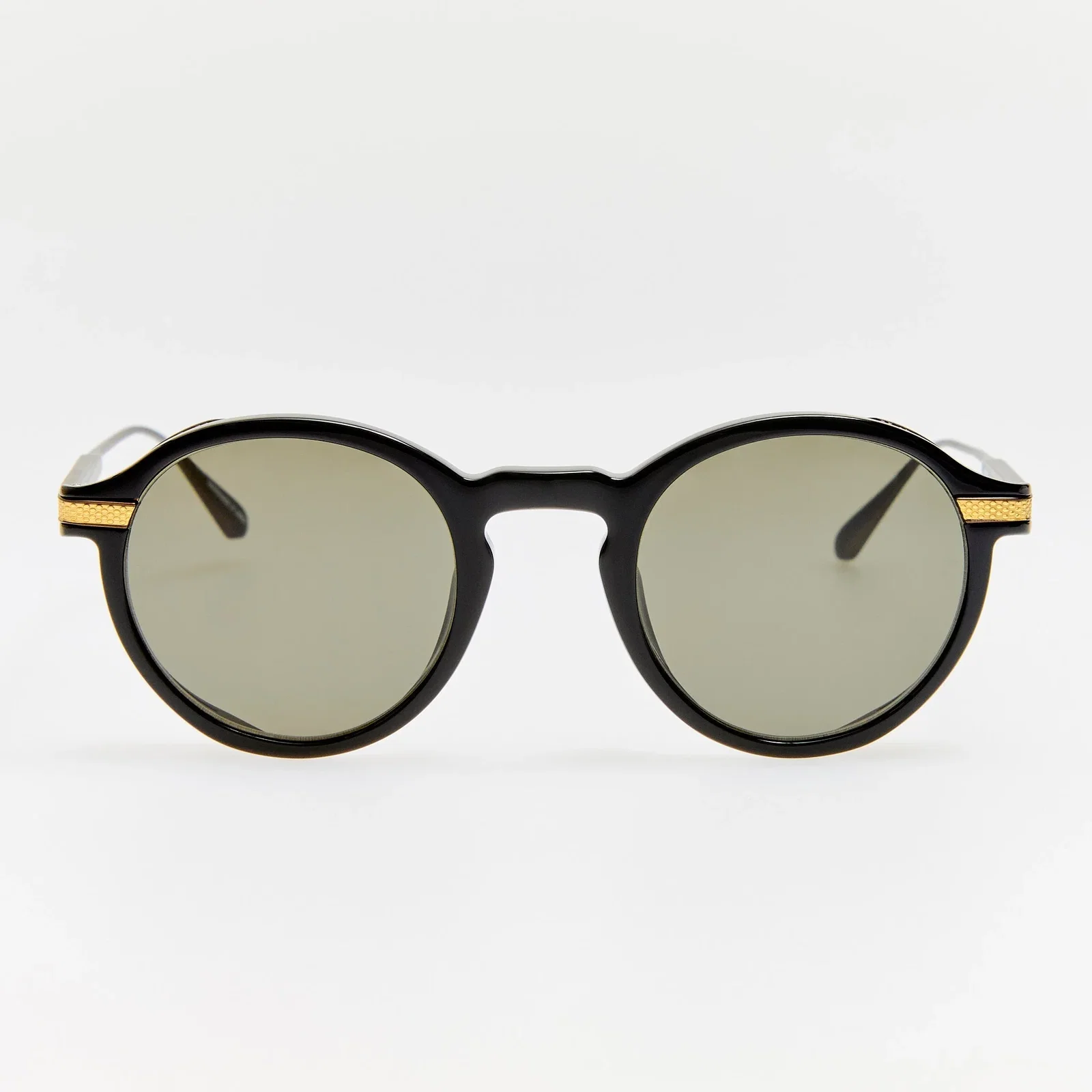 Image of Orion Explorer Sunglasses in Matt Nickel and Black