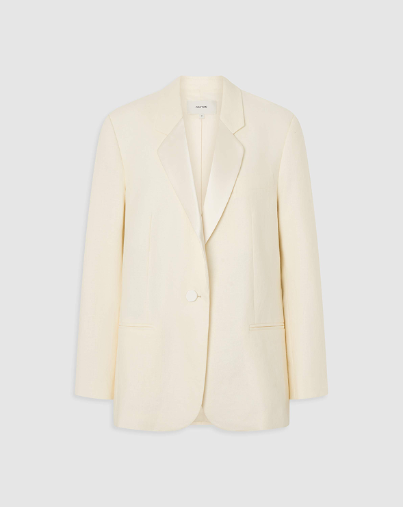 OVERSIZED TUXEDO JACKET