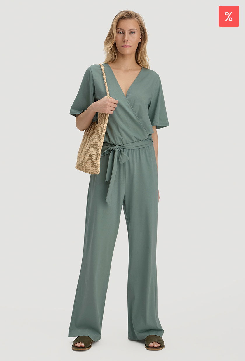 Jersey Overall Relaxed aus reiner Bio-Baumwolle