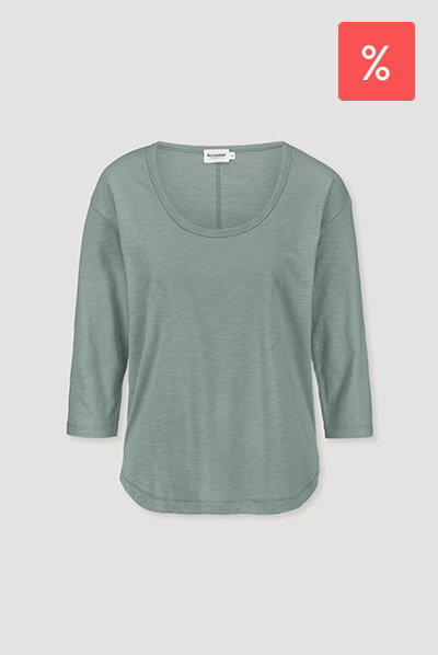 Light Slub Longsleeve Relaxed aus reiner Bio-Baumwolle