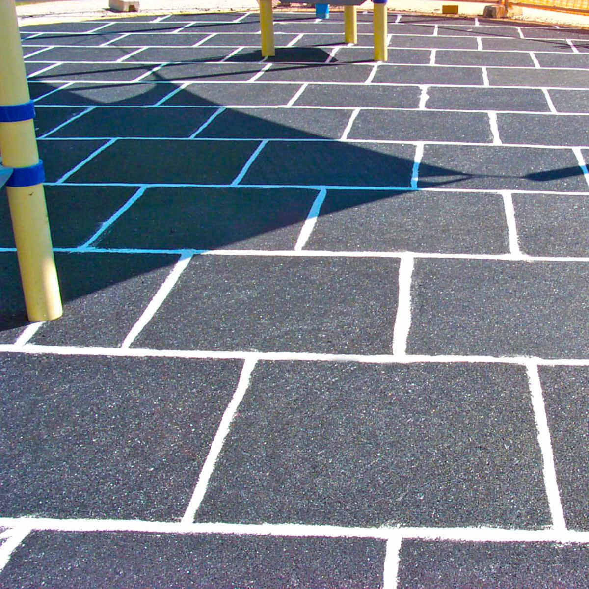 Recycled Rubber Shock Pad Underlay Tile 1m x 1m