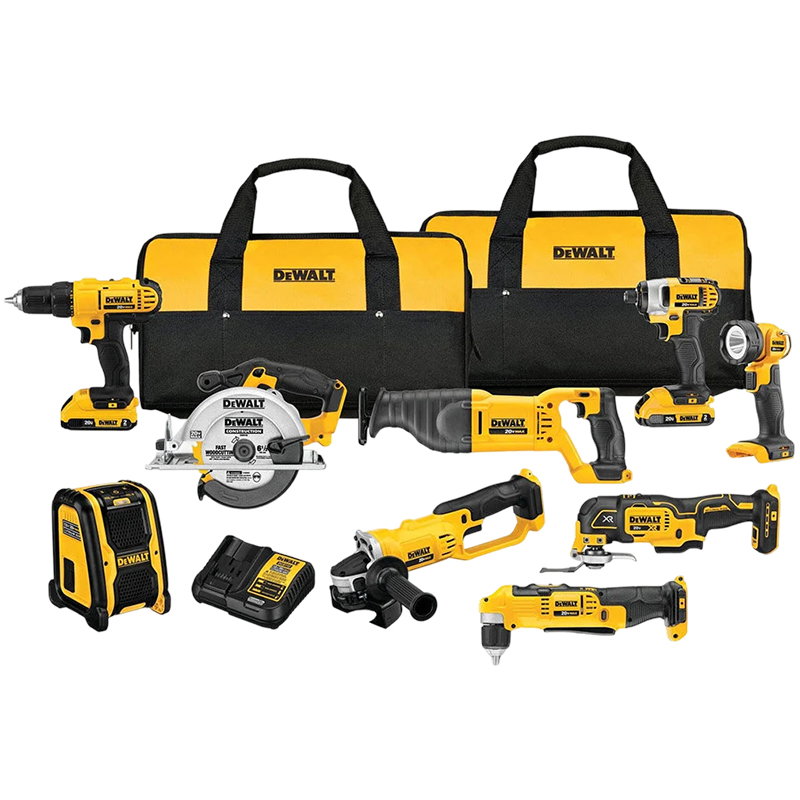 DEWALT 20V Max 9 Tool Combo Kit
