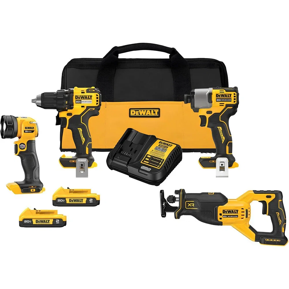 DEWALT 20V MAX 4 Tool Combo Kit