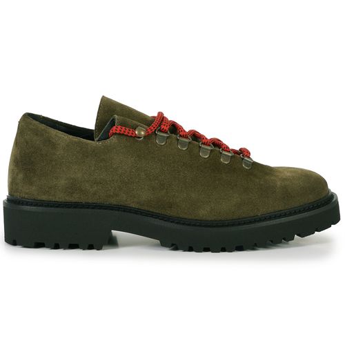 Jacques Soloviere Rasmus Lug Smart Shoes - Khaki Suede