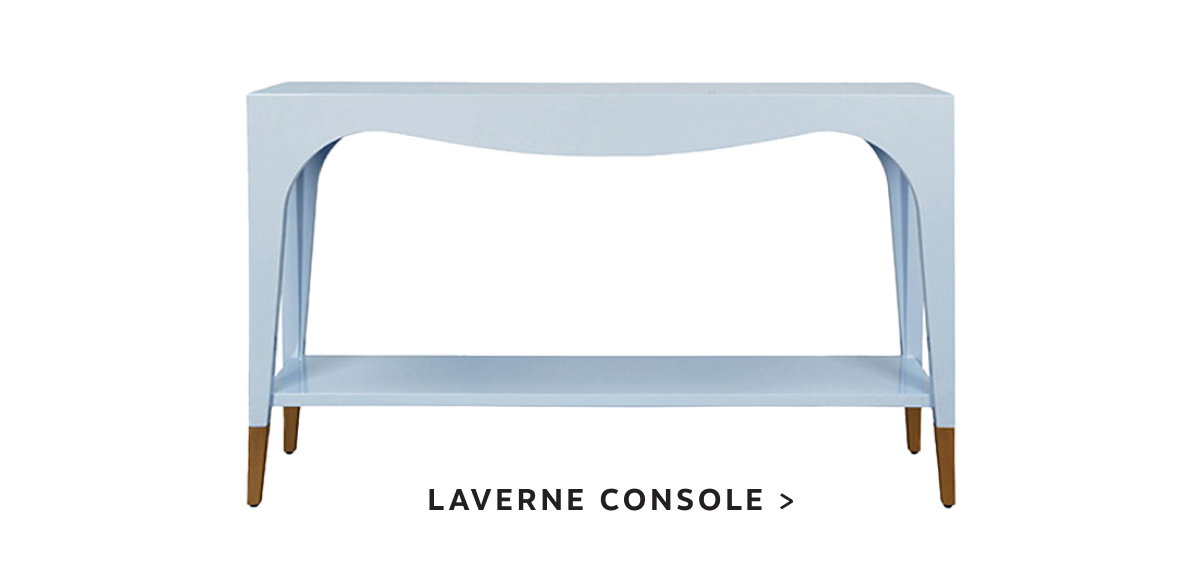 Laverne Two Tier Tapered Leg Console