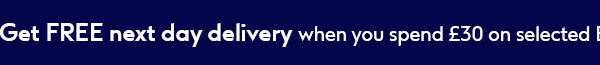 Get FREE next day delivery!