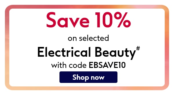 Save on electrical beauty!