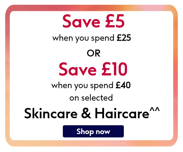 Save on skincare & haircare!