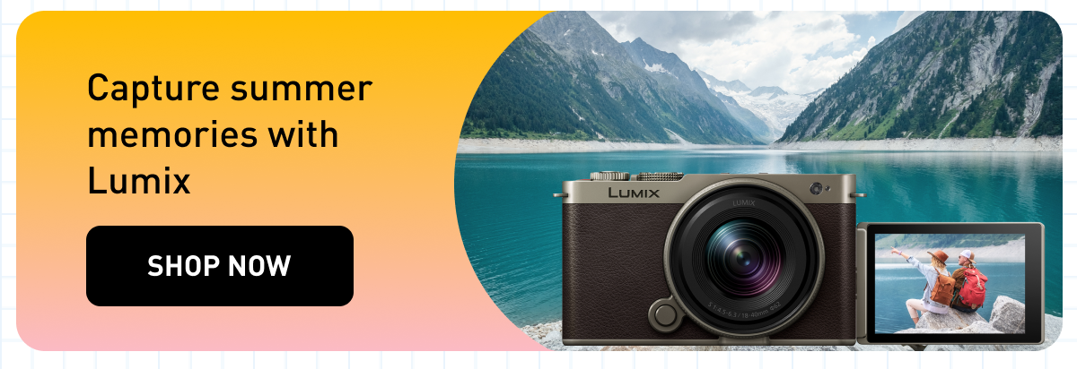 "Capture Spring Memories with LUMIX Shop Now"