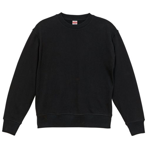 United Athle 12.7oz Heavy Weight Crew Neck Sweatshirt - Black