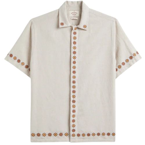Portuguese Flannel Sprout Embroidery Shirt - Multi