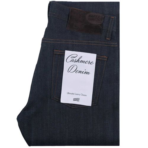 Naked and Famous Denim Super Guy Cashmere Blend Stretch Denim - Indigo