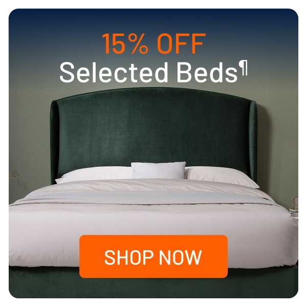 15% off beds