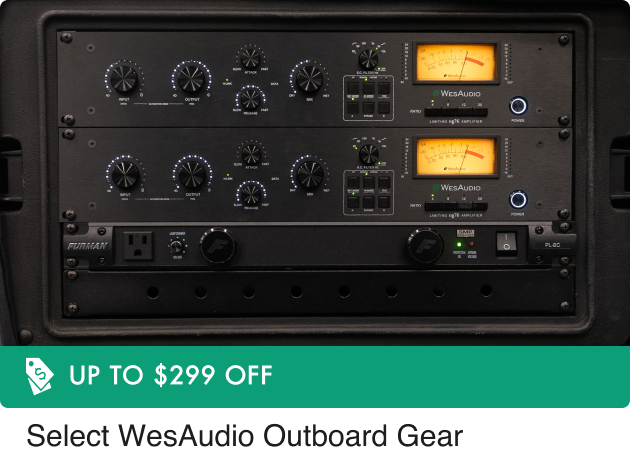 Up To $299 Off Select WesAudio