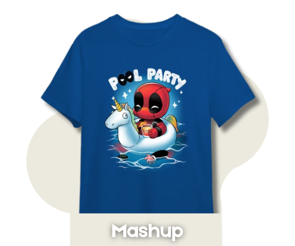 Camisetas mashup