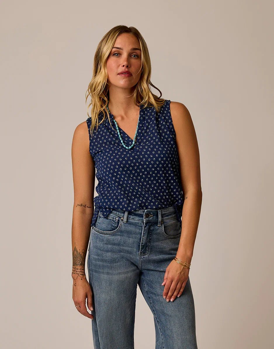 Image of Dylan Tank: Petite Bloom