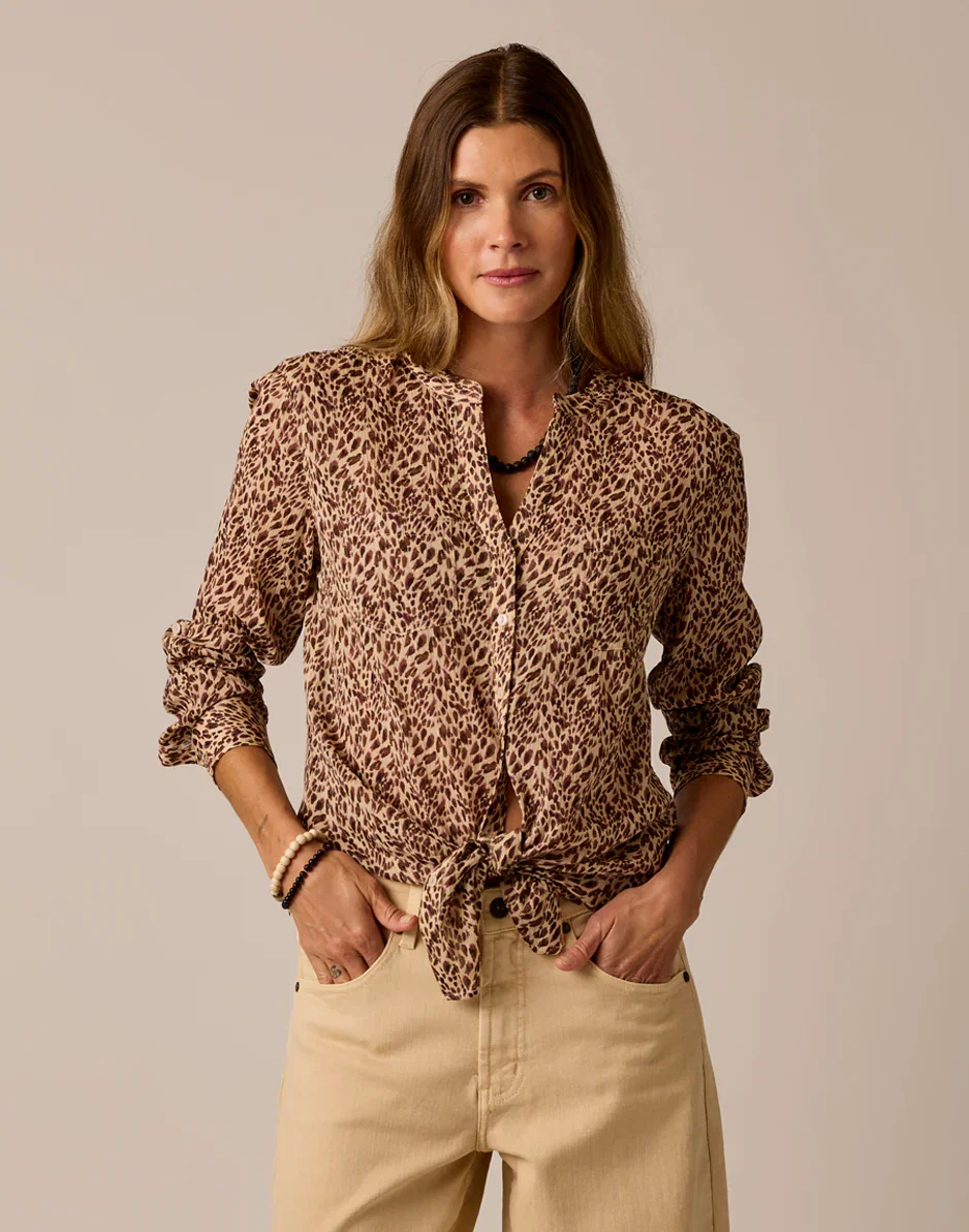 Image of Dylan Gauze Tunic: Catwalk