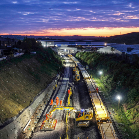 Mirfield station transform