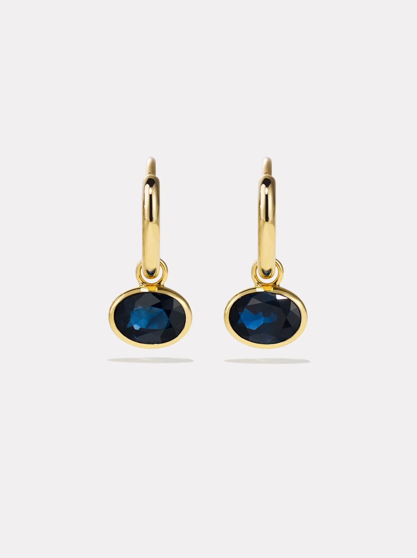 Image of Orbit Hoops - Navy Sapphire