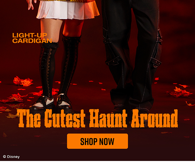 HT and Disney. The cutest haunt around. Shop now.