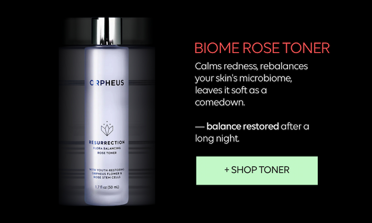 Biome rose toner