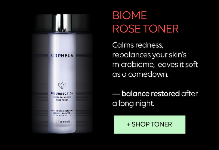 Biome rose toner