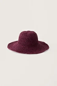 Sculpture Garden Wide Brim Sunhat