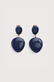Snowdrop Resin Bead Earrings