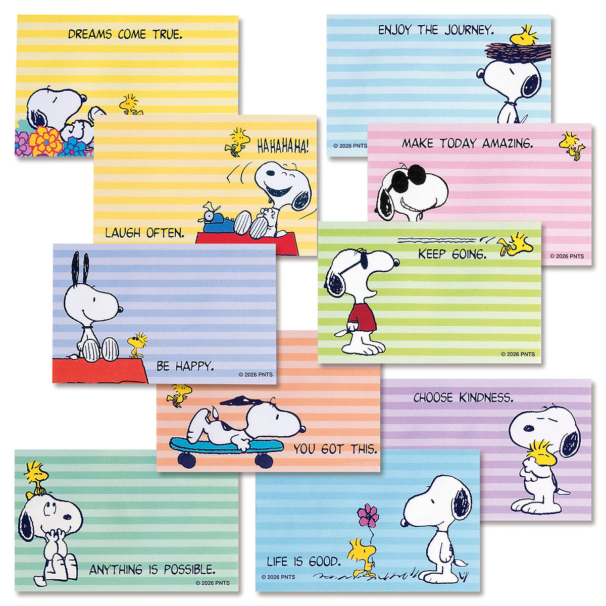 Image of PEANUTS® Sticky Notepads
