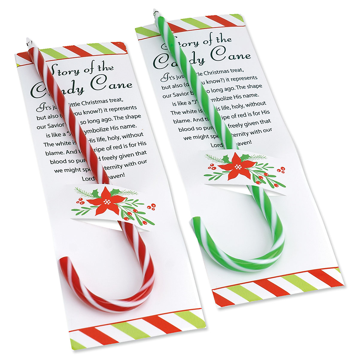 Image of Candy Cane Story Treat Holders - BOGO