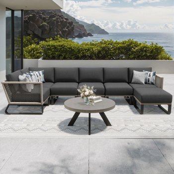 Sirio Madison 8-piece Outdoor Patio Seating Set