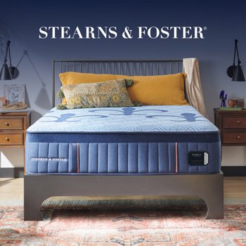 Stearns & Foster Retreat 14.5-inch Hybrid Medium Mattress, King