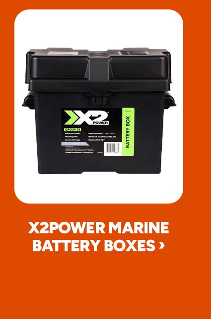 X2power Marine Battery Boxes >