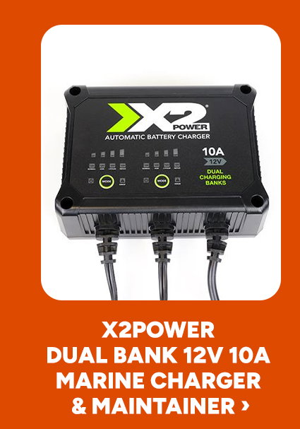 X2Power Dual Bank Marine Charger & Maintainer >
