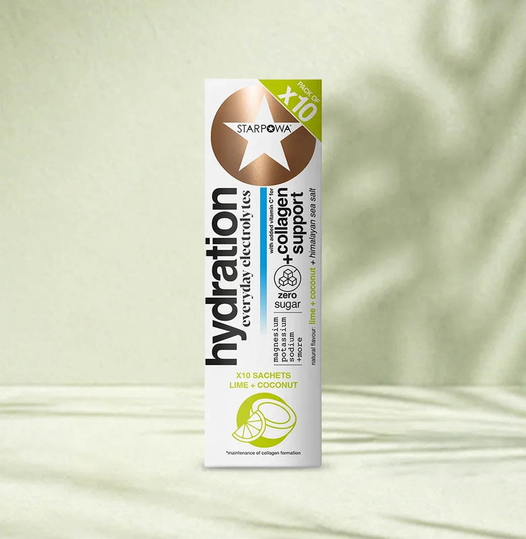 Starpowa Hydration Sachets Lime & Coconut Flavour