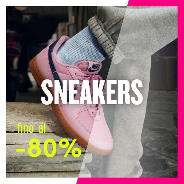 Saldi estivi SPORTLER: sneakers fino al -80%