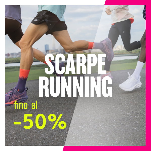 Saldi estivi SPORTLER: scarpe running fino al -50%